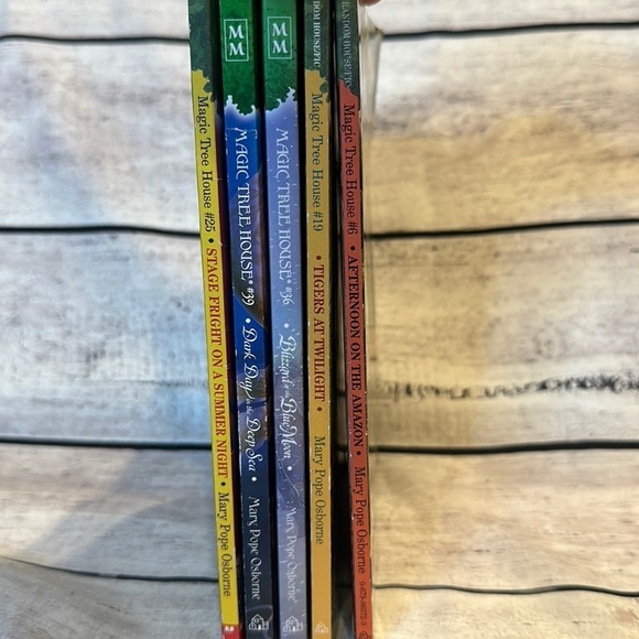Magic Tree House Books Set of 5 Books - Picture 1 of 6